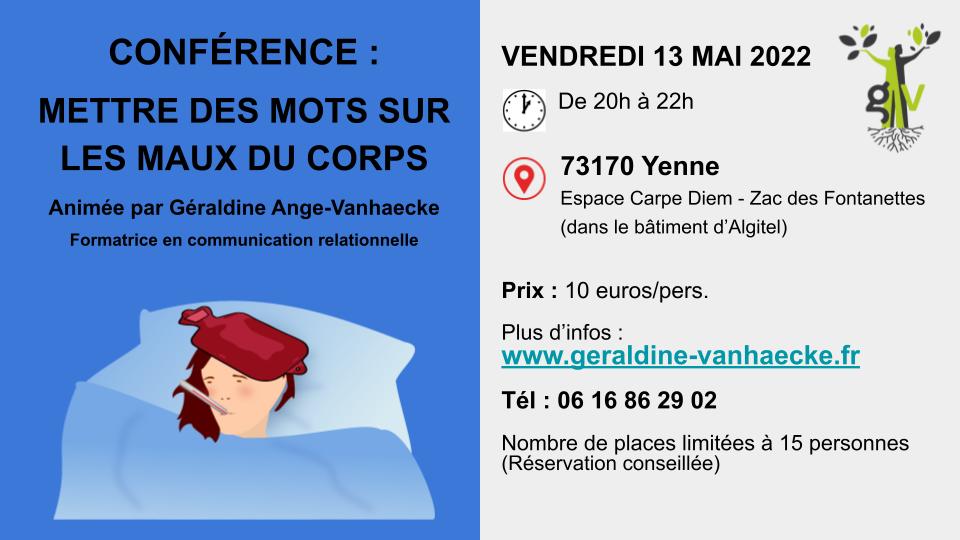 Mettre des mots sur les maux